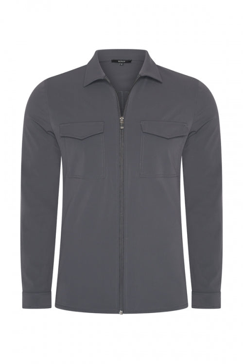 Dark Grey Duno Pocket Jacket