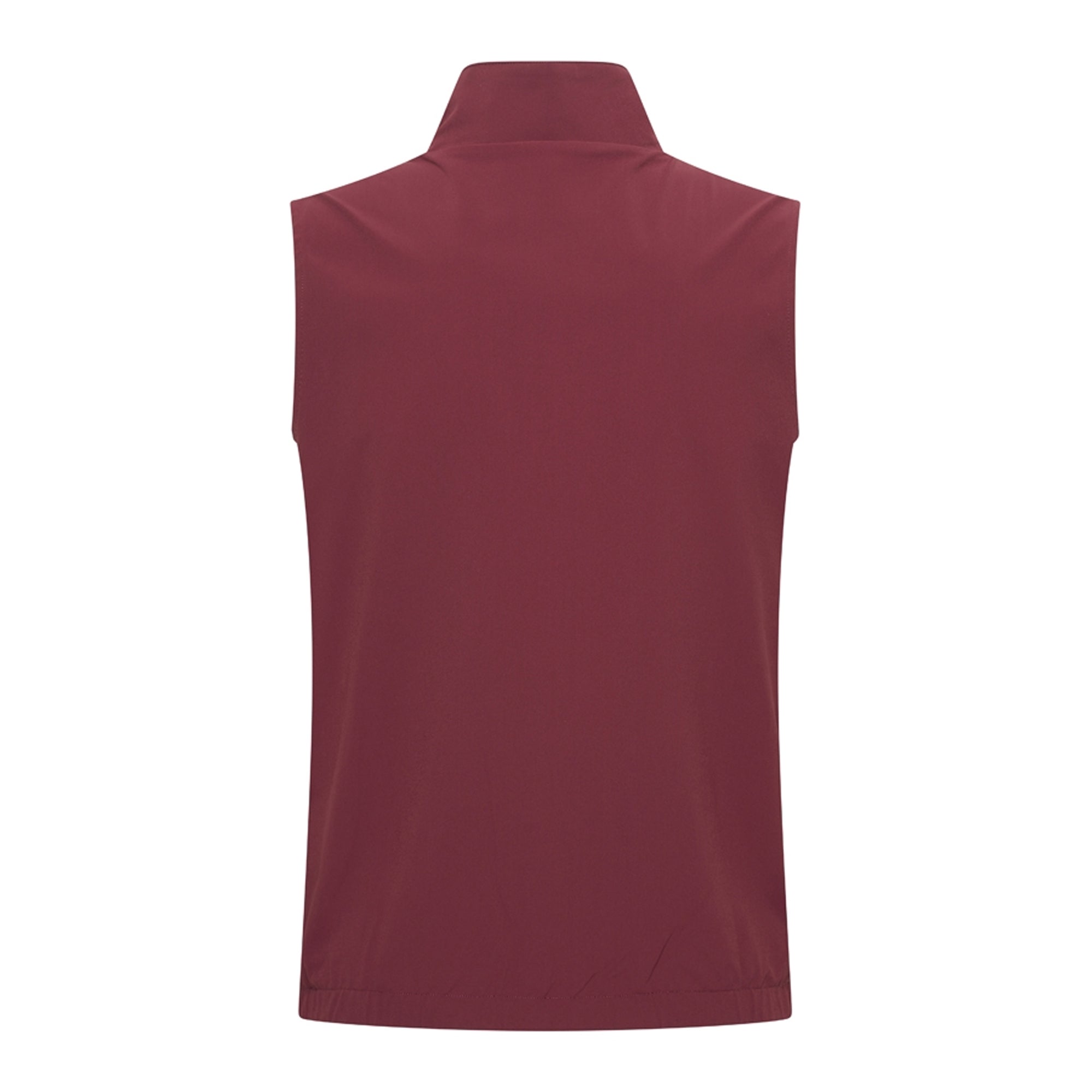 Burgundy/Falcon Reversible Tech Gilet