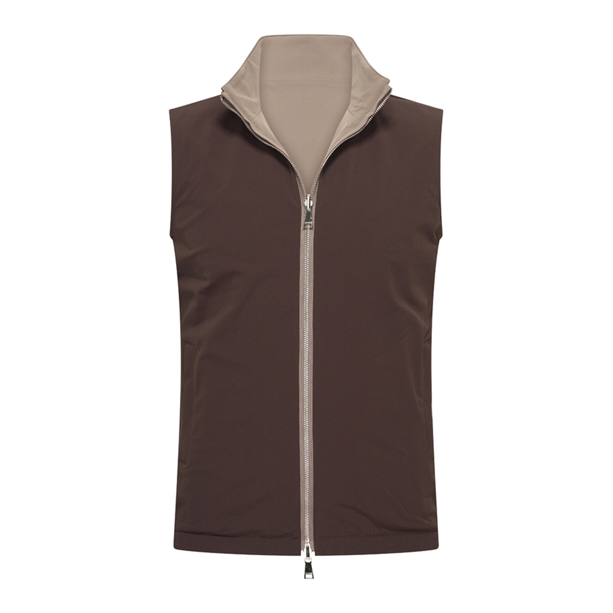 Espresso/Falcon Reversible Tech Gilet