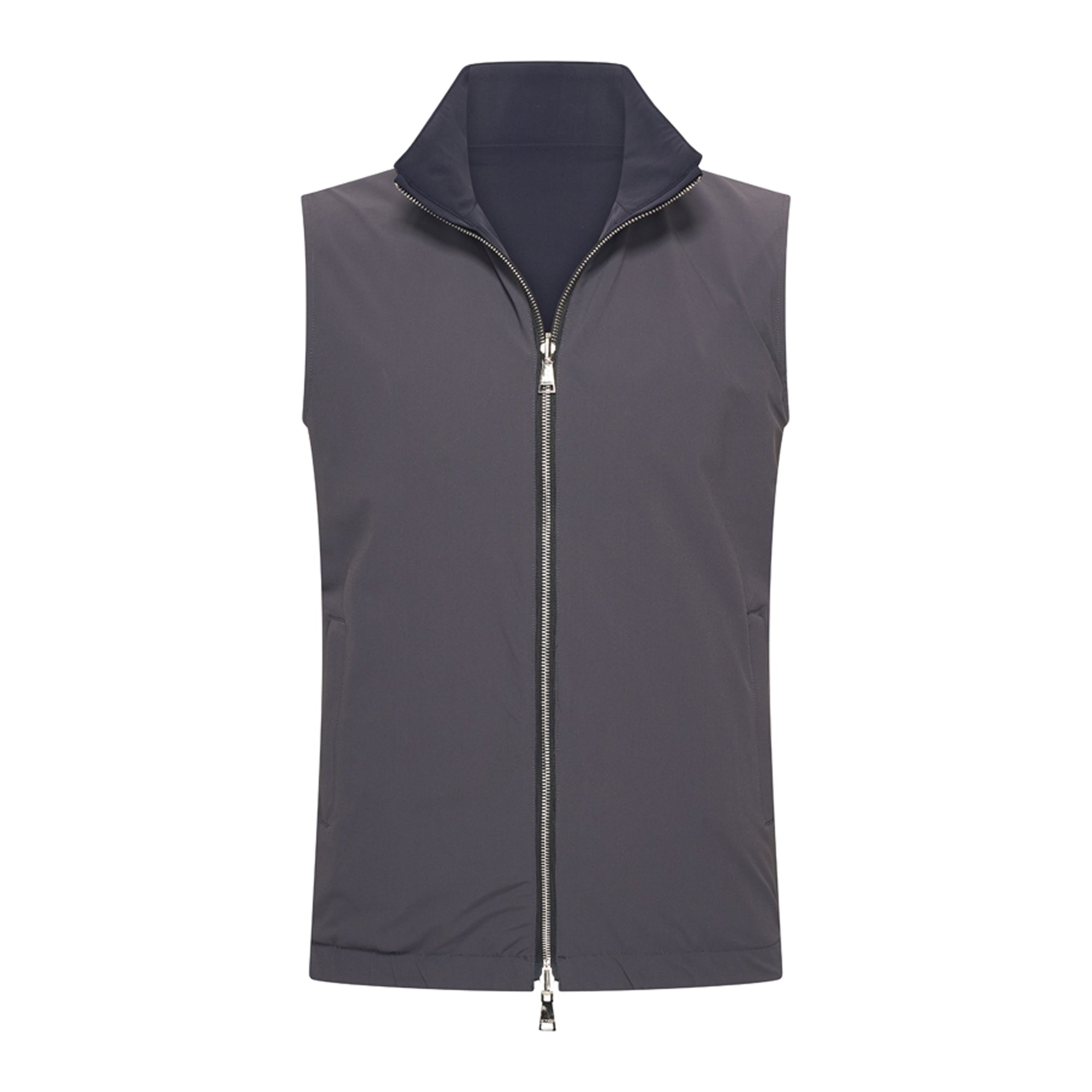 Dark Grey/Navy Reversible Tech Gilet