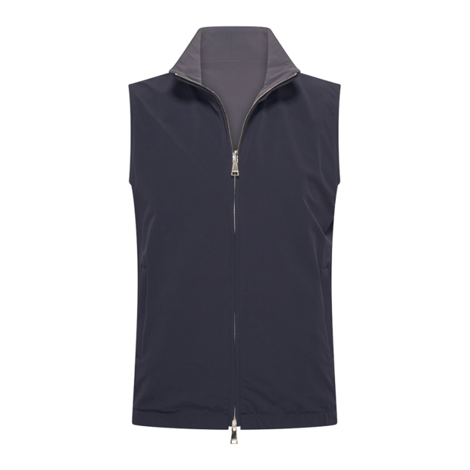 Navy/Dark Grey Reversible Tech Gilet