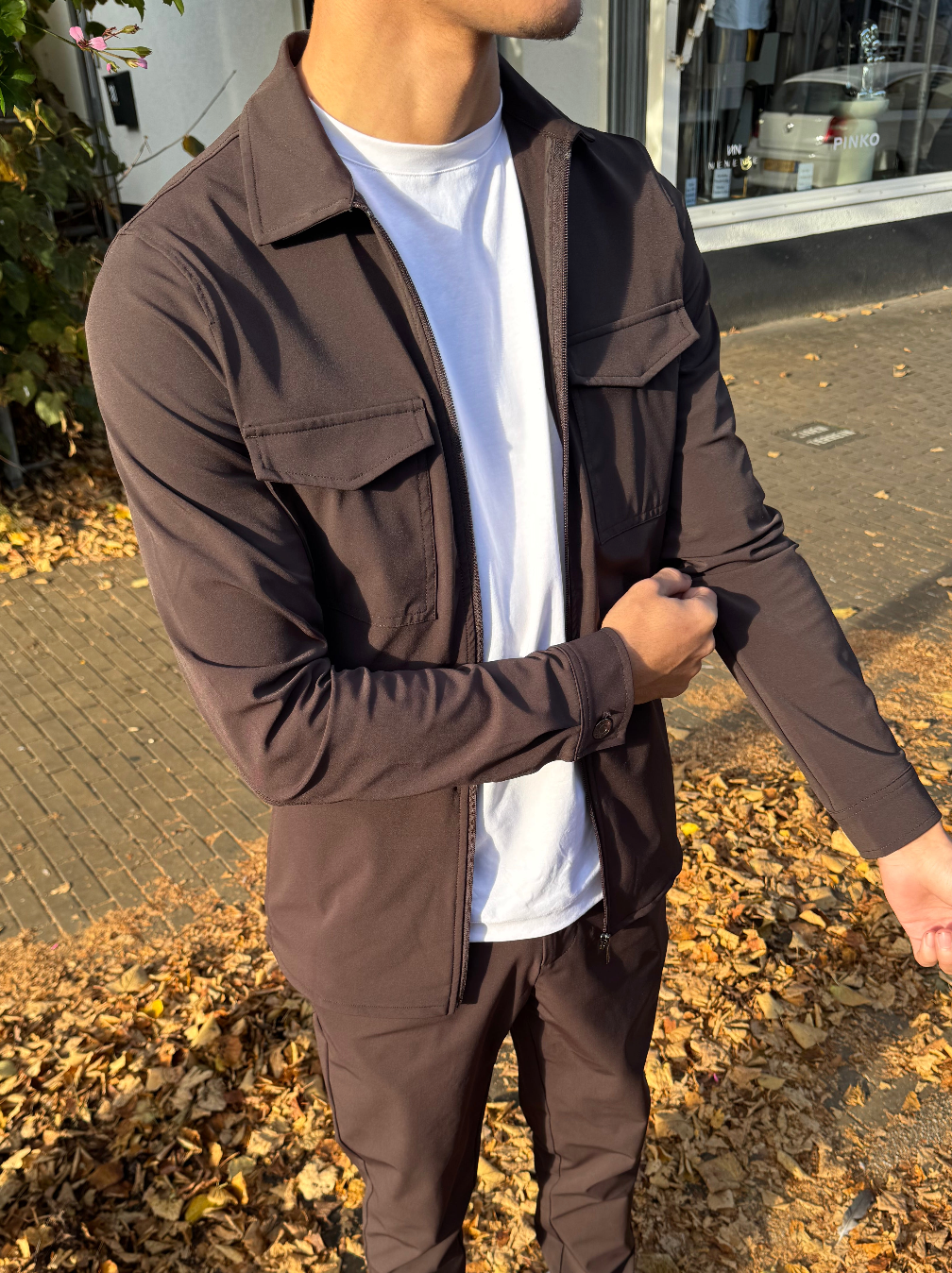 Espresso Duno Pocket Jacket