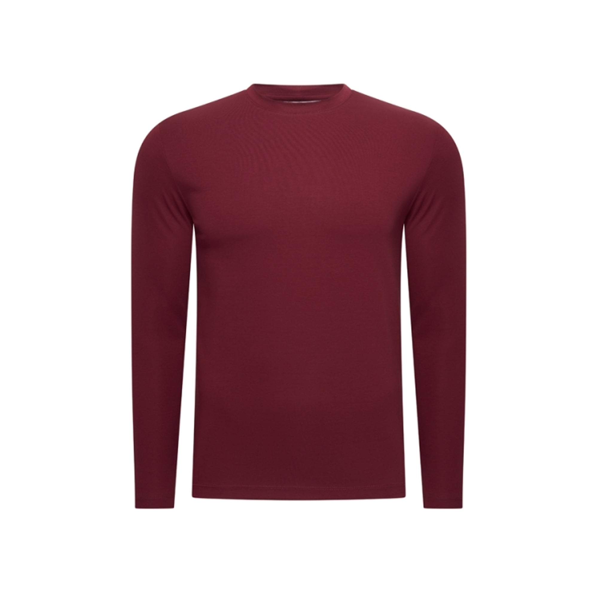 Burgundy Mercerized Longsleeve