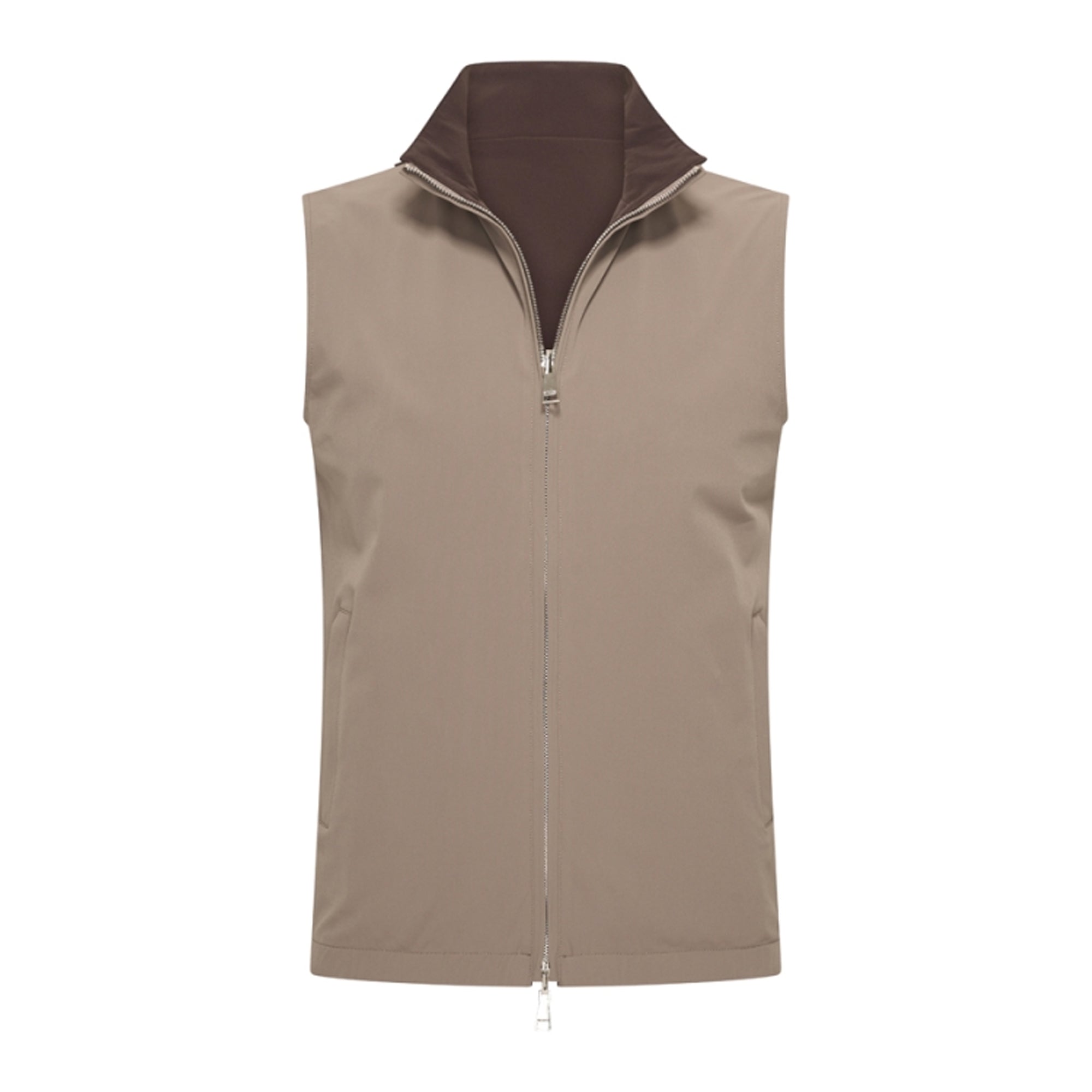 Espresso/Falcon Reversible Tech Gilet