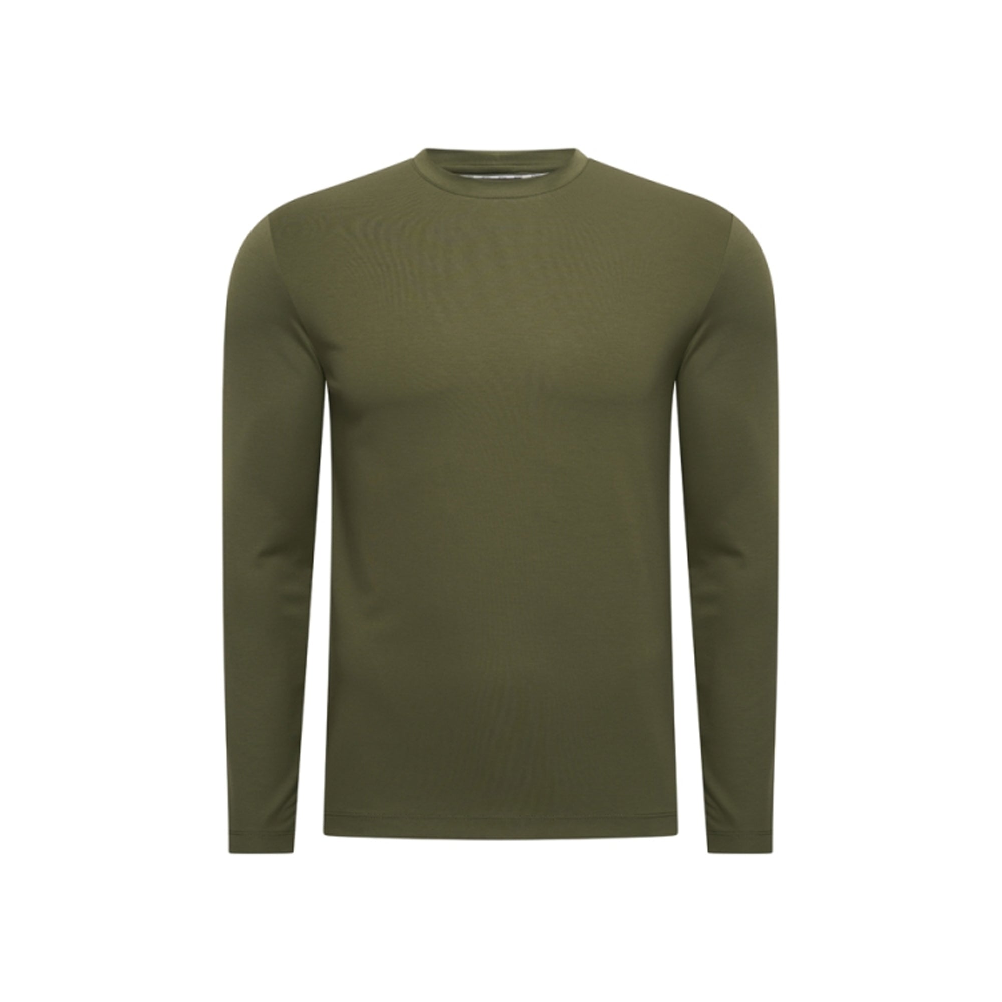 Army Green Mercerized Longsleeve