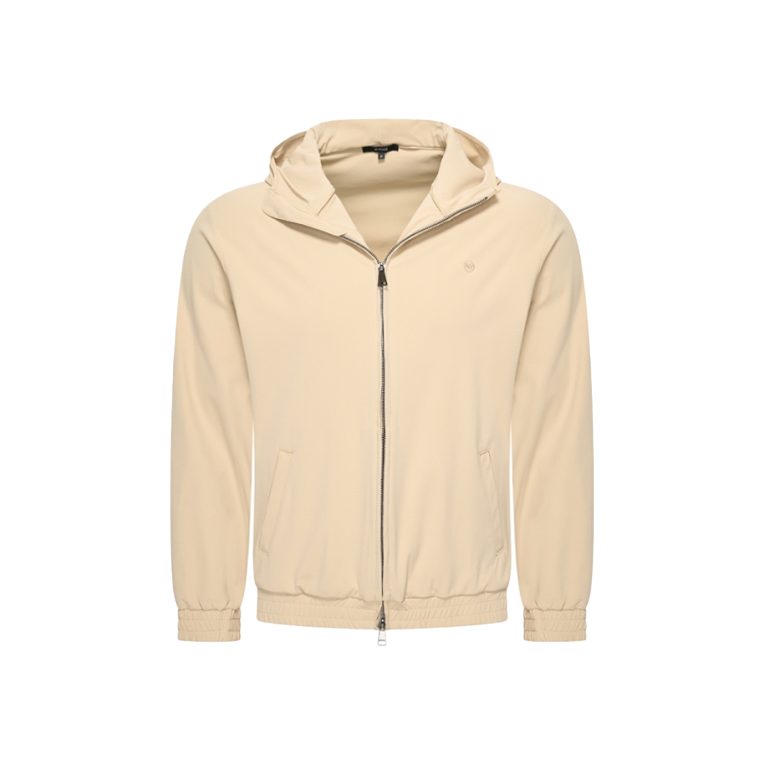 Sand Hooded Tech Jacket